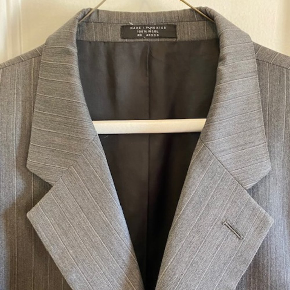 Jones of New York - Mens Suit Jacket 40R - Grey Tones